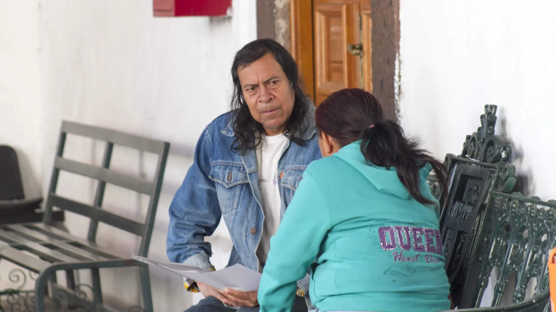 Juan Rock dijo que ha sido parte de su labor hacer el trabajo de convencimiento con los ejidatarios para que acepten los proyectos de reforestación.  Foto César Ortiz.